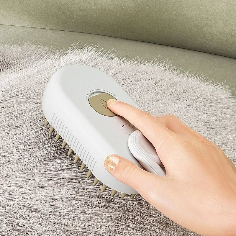 Cepillo AntiPelo con Vapor 3 en 1