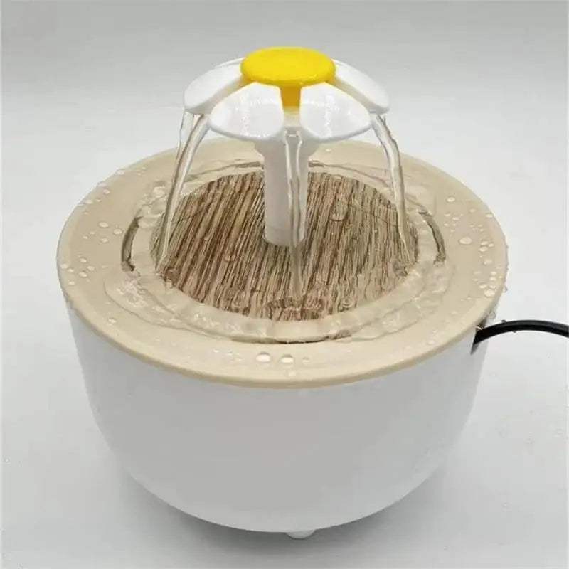 Fuente de Agua para Mascotas con Filtro Automático 1.2L
