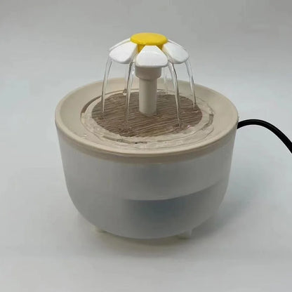 Fuente de Agua para Mascotas con Filtro Automático 1.2L