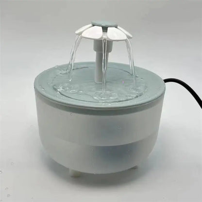 Fuente de Agua para Mascotas con Filtro Automático 1.2L