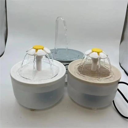 Fuente de Agua para Mascotas con Filtro Automático 1.2L