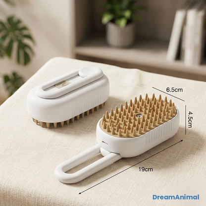 Cepillo AntiPelo con Vapor 3 en 1