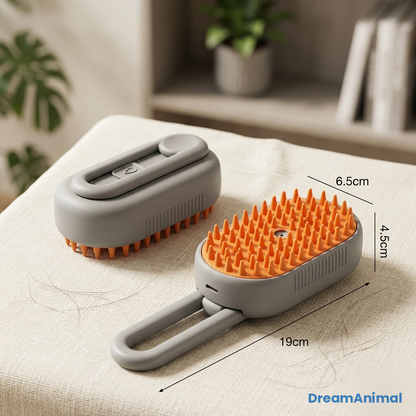 Cepillo AntiPelo con Vapor 3 en 1